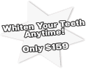 Whiten your teeth anytime with the Do it Yourself  Putty Teeth Whitening system - Only $159